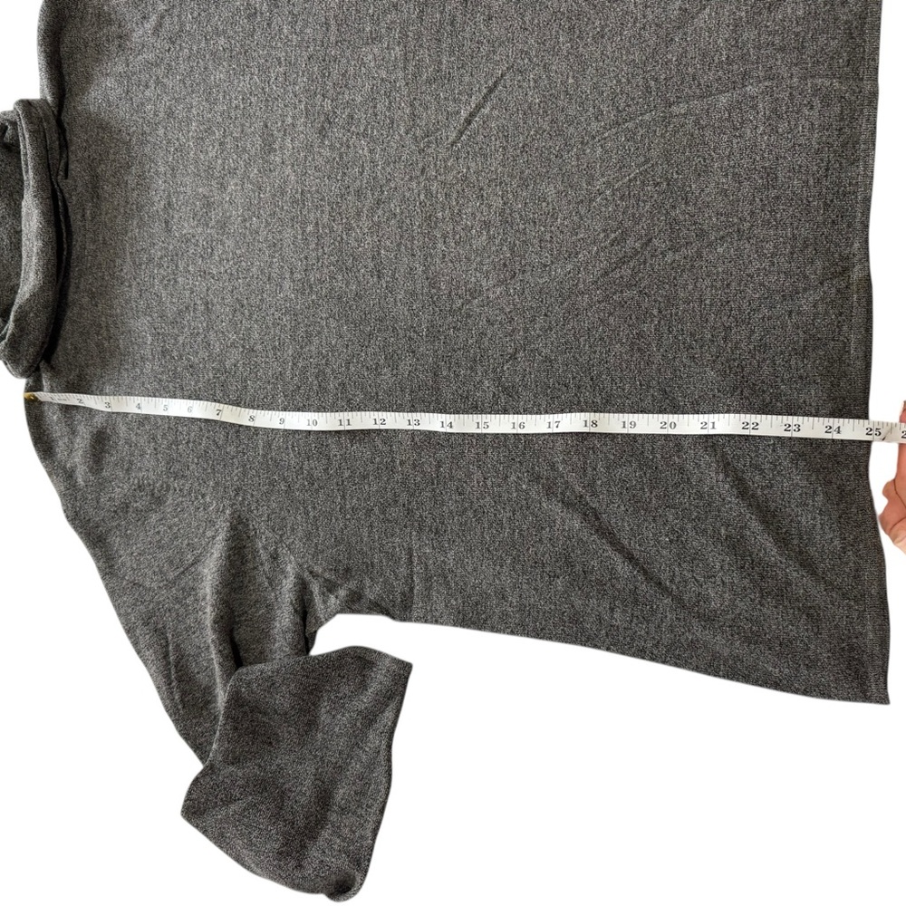Eileen Fisher System Merino Wool blend cowl neck sweater size 1x oversized - Picture 6 of 8